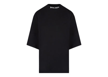 Palm Angels Women's Oversized Rear Logo Print T-Shirt Black/White
