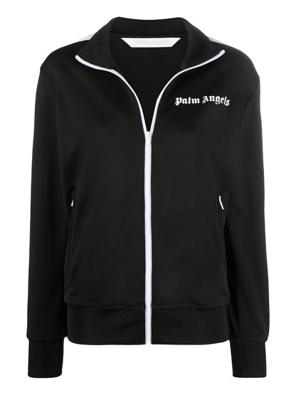Palm Angels Womens Track Jacket Black/White