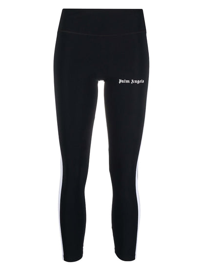 Palm Angels Womens Track Leggings Black/White