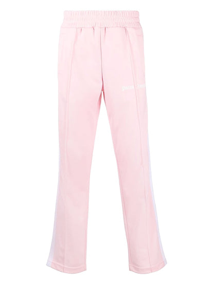 Palm Angels Womens Track Pants Almond Blossom/White