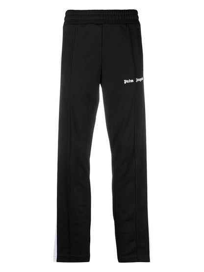 Palm Angels Womens Track Pants Black/White