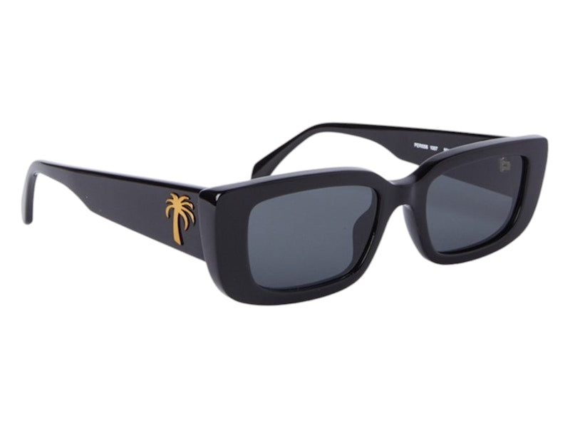 Palm Angels Yosemite Sunglasses Black Dark Grey (PERI056S24PLA0011007)
