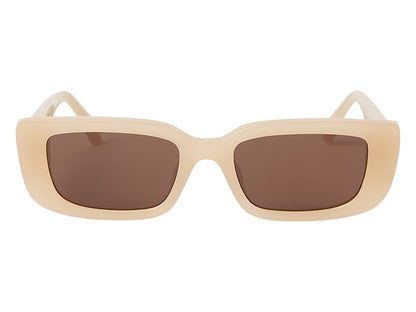 Palm Angels Yosemite Sunglasses Sand Brown (PERI056S24PLA0011764)