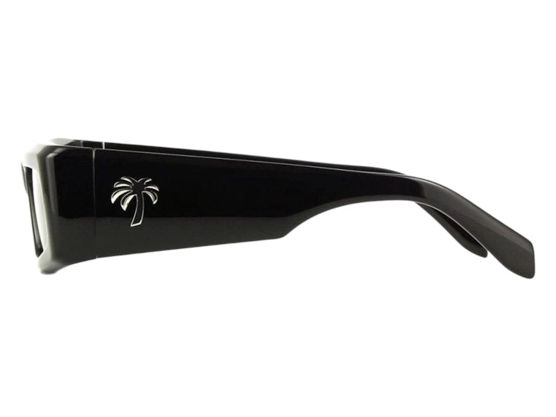 Palm Angels Yreka Sunglasses Black Dark Grey Grey (PERI055S24PLA0011007)