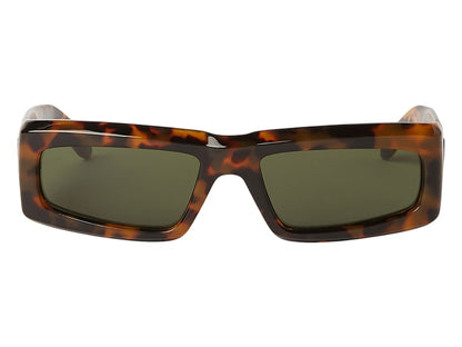 Palm Angels Yreka Sunglasses Havana Green Green (PERI055S24PLA0016055)