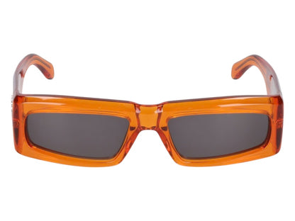 Palm Angels Yreka Sunglasses Orange Dark Grey Grey (PERI055S24PLA0012007)