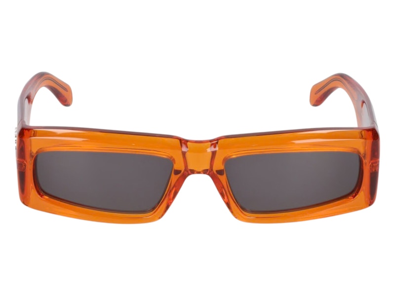 Palm Angels Yreka Sunglasses Orange Dark Grey Grey (PERI055S24PLA0012007)