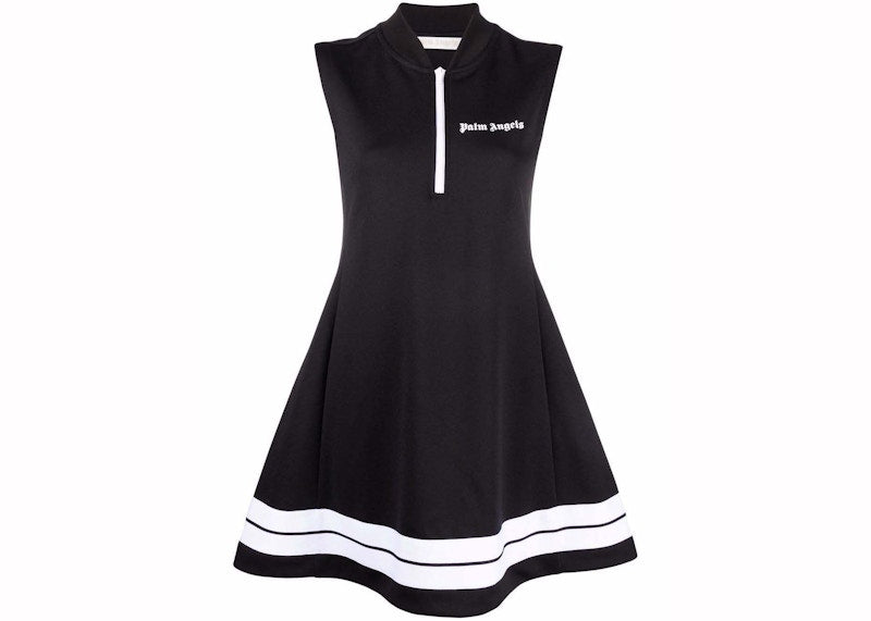 Palm Angels Zip Track Dress Black