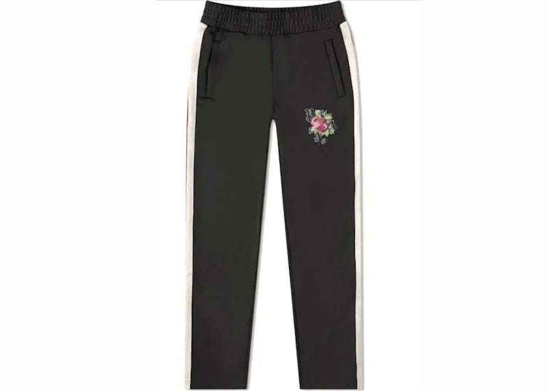 Palm Angels x END. Rose Track Pants Black