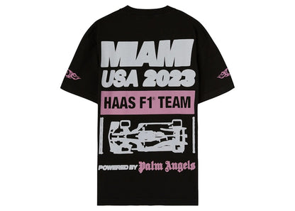 Palm Angels x Moneygram Haas F1 Team Miami T-shirt Black