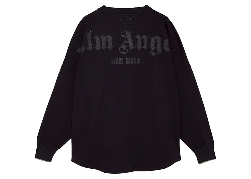Palm Angels x Team Wang Palm Trees L/S T-shirt Black
