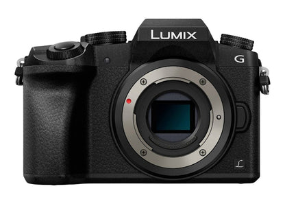 Panasonic LUMIX G7 Interchangeable Lens 4K Ultra HD Black DSLM Camera + 14-42mm Lens DMC-G7KK