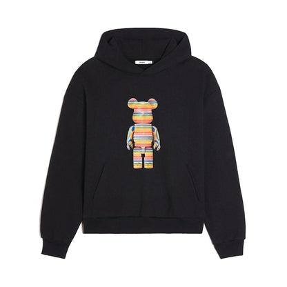 Pangaia x Haroshi x Medicom Toy Recycling Hoodie Black