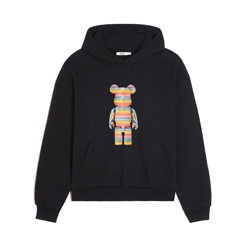 Pangaia x Haroshi x Medicom Toy Recycling Hoodie Black