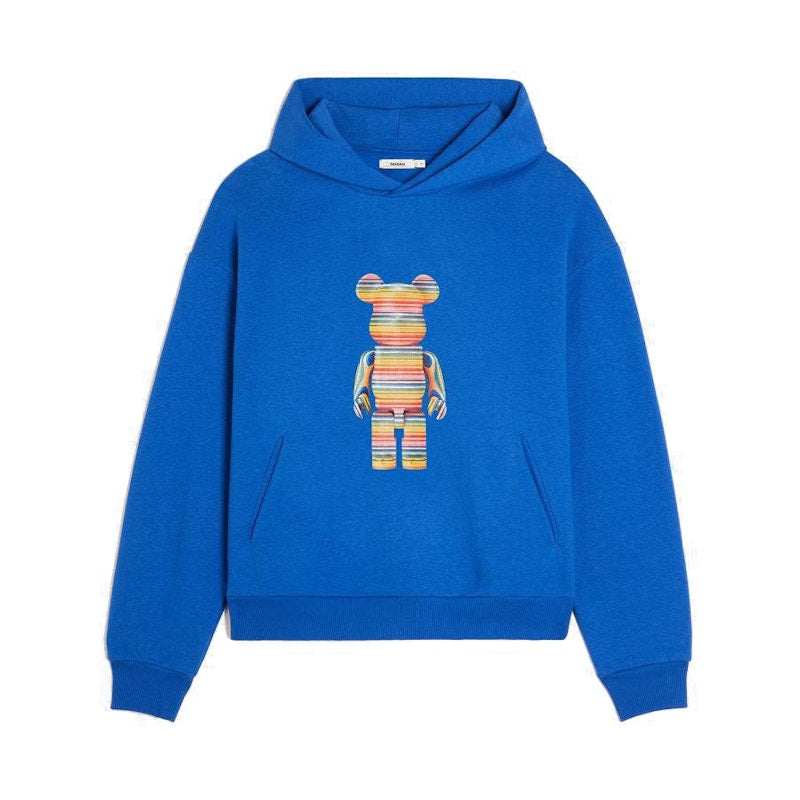 Pangaia x Haroshi x Medicom Toy Recycling Hoodie Blue