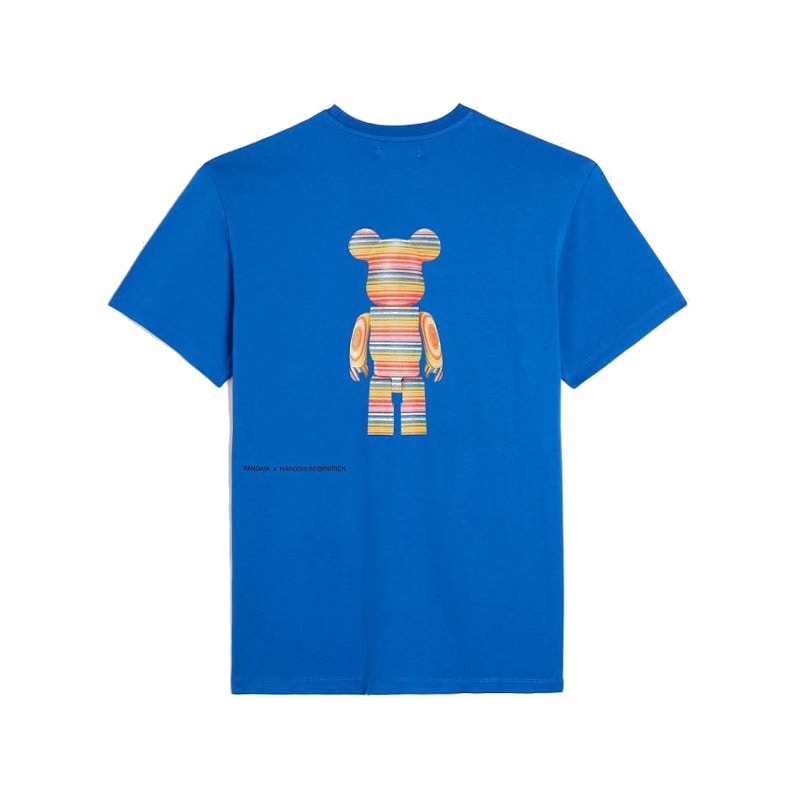 Pangaia x Haroshi x Medicom Toy Recycling Tee Blue