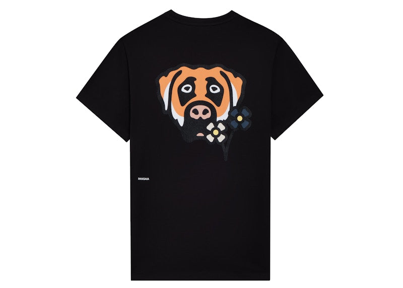 Pangaia x Victor Victor Dog Face T-Shirt Black