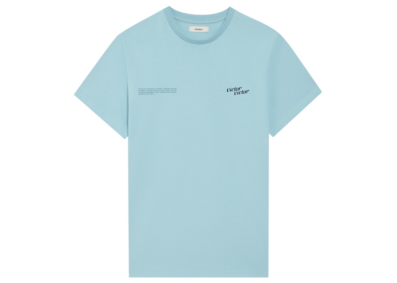 Pangaia x Victor Victor Sitting Dog T-Shirt Celestial Blue