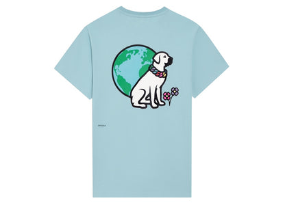 Pangaia x Victor Victor Sitting Dog T-Shirt Celestial Blue
