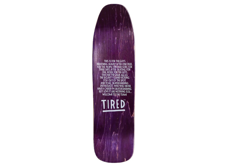 Parra Terrible Tired - Stumpnose 8 3/4 Skateboard Deck