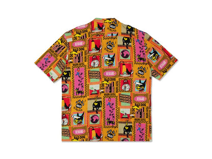 Pas de Mer Bad Dog Shirt (In-Store) Mustard yellow