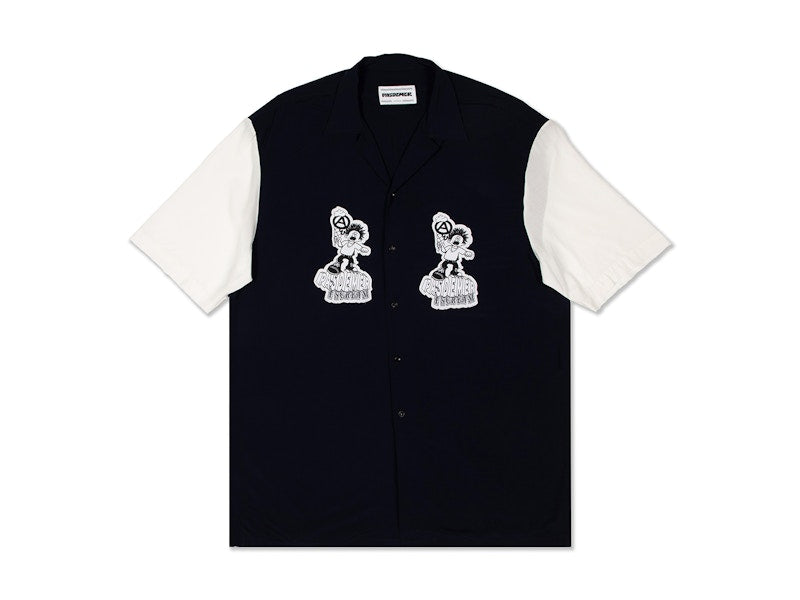 Pas de Mer Iscream Shirt (In-Store) Dark Blue/White