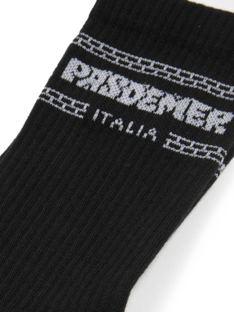 Pas de Mer Italia Socks (In-Store) Black