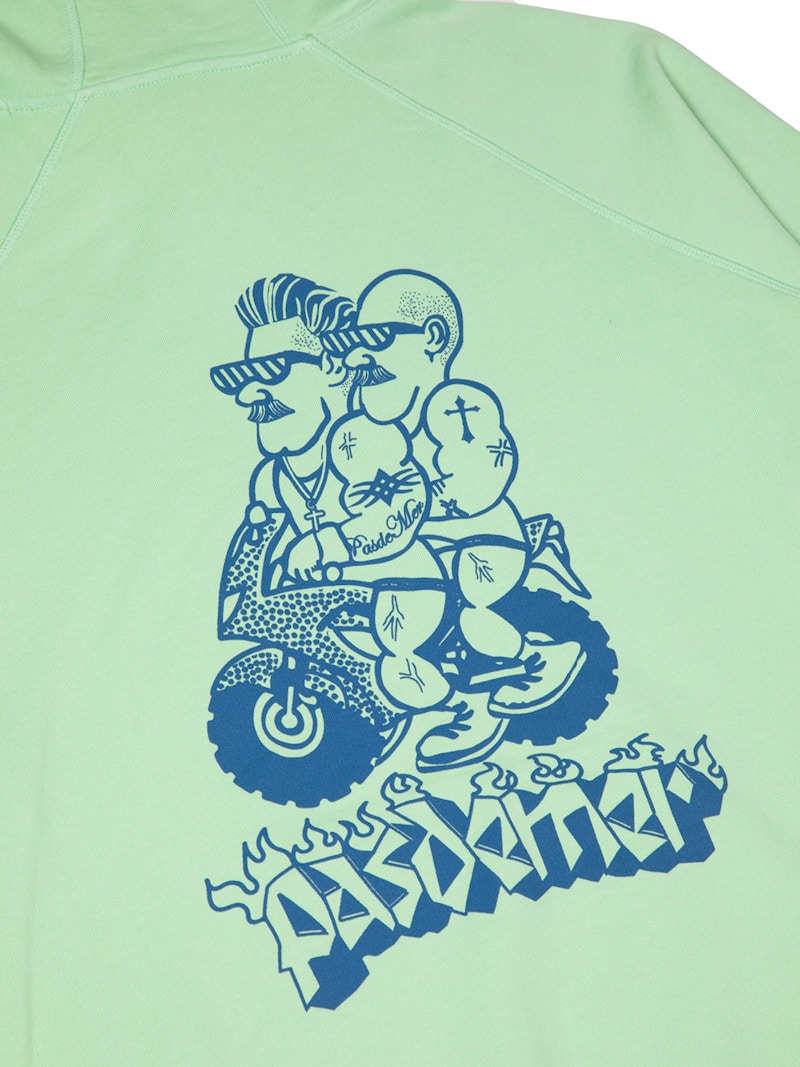 Pas de Mer Motocross Hoodie (In-Store) Light green
