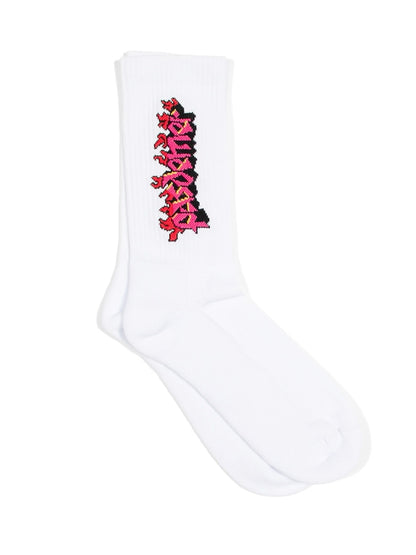 Pas de Mer Motocross Socks (In-Store) White