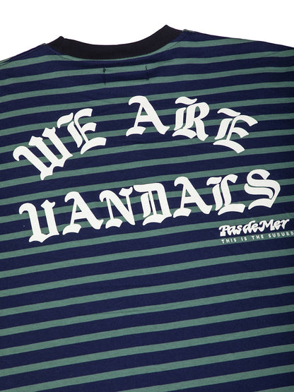 Pas de Mer WAV Tee (In-Store) Dark Blue/Light Green