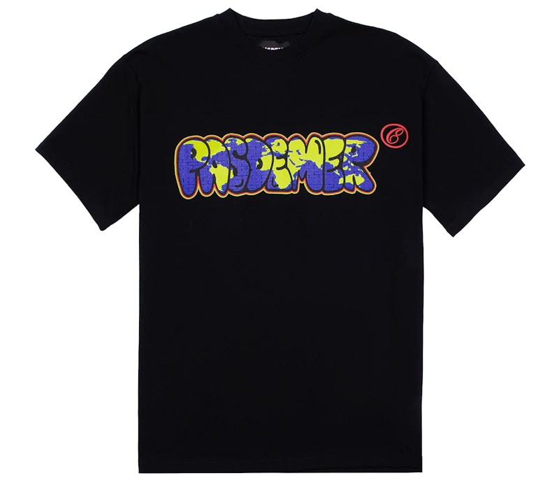 Pas de Mer Life Is Rubbish T-shirt Black