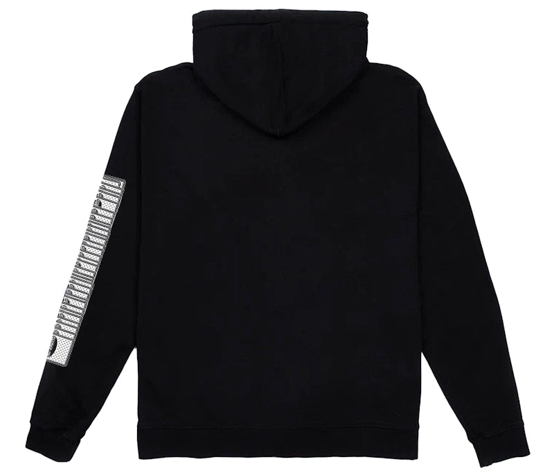 Pas de Mer Poker Hoodie Black