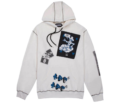 Pas de Mer Poker Hoodie Natural