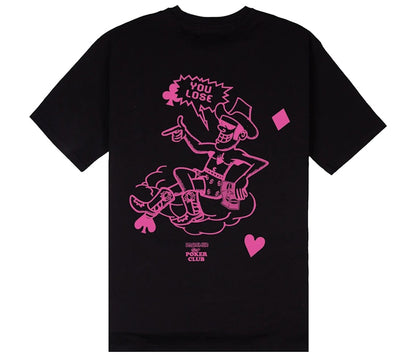Pas de Mer Poker T-shirt Black