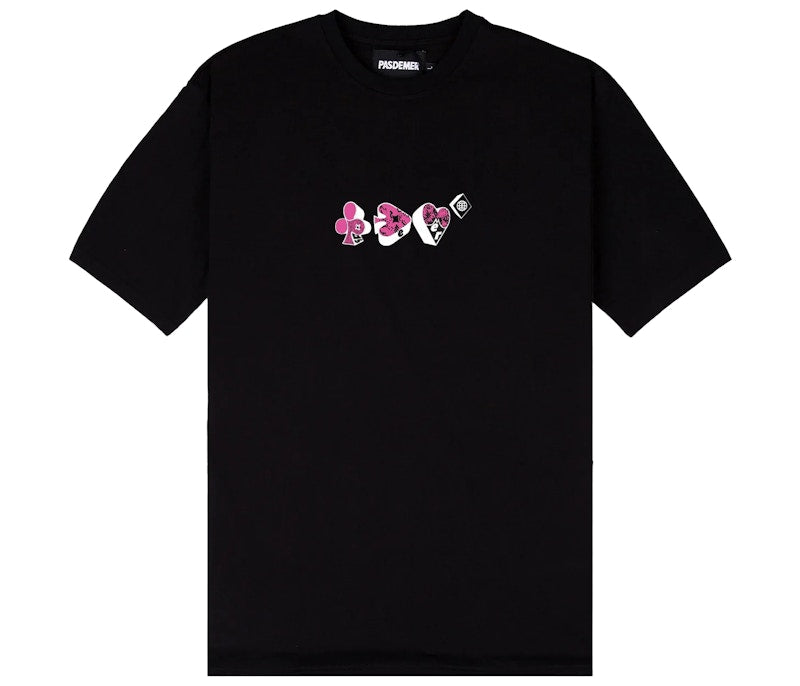 Pas de Mer Poker T-shirt Black