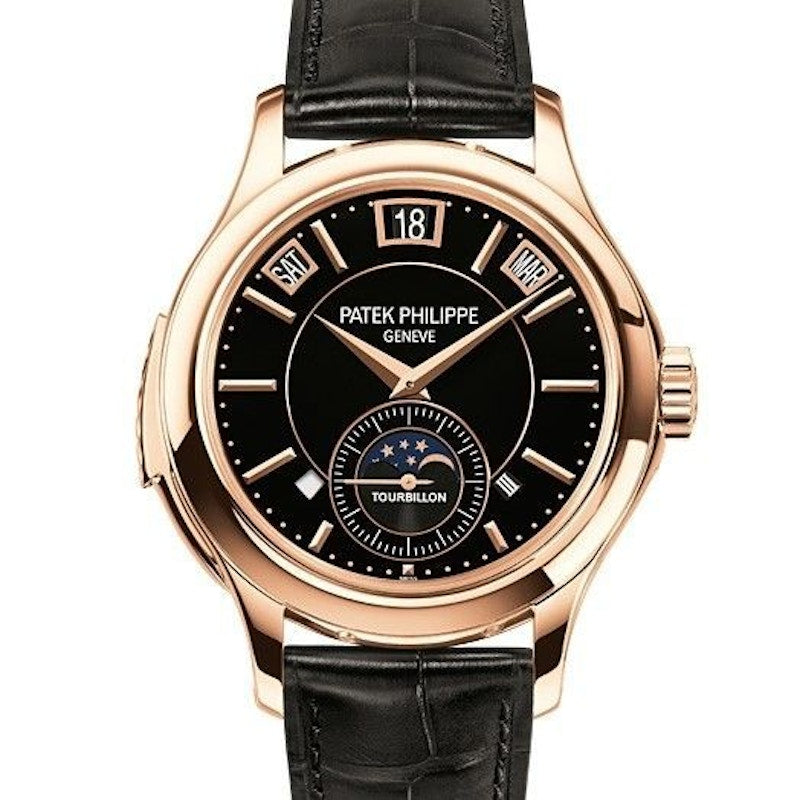 Patek Philippe Minute Repeater Toubillon Perpetual Calendar Black Dial 5207R