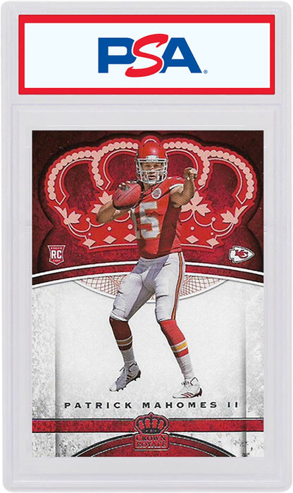 Patrick Mahomes 2017 Panini Crown Royale Rookie #84 (PSA or BGS Graded)