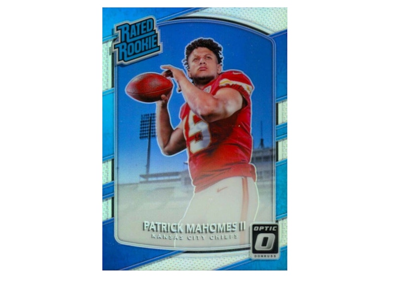 Patrick Mahomes 2017 Panini Donruss Optic Rookie Holo #177 (Ungraded)