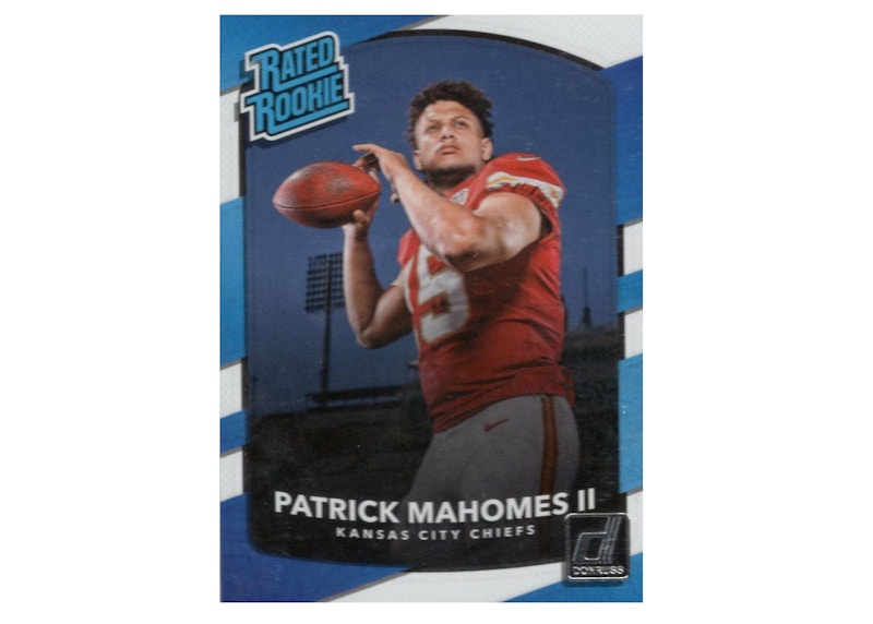 Patrick Mahomes 2017 Panini Donruss Rookie #327 (Ungraded)
