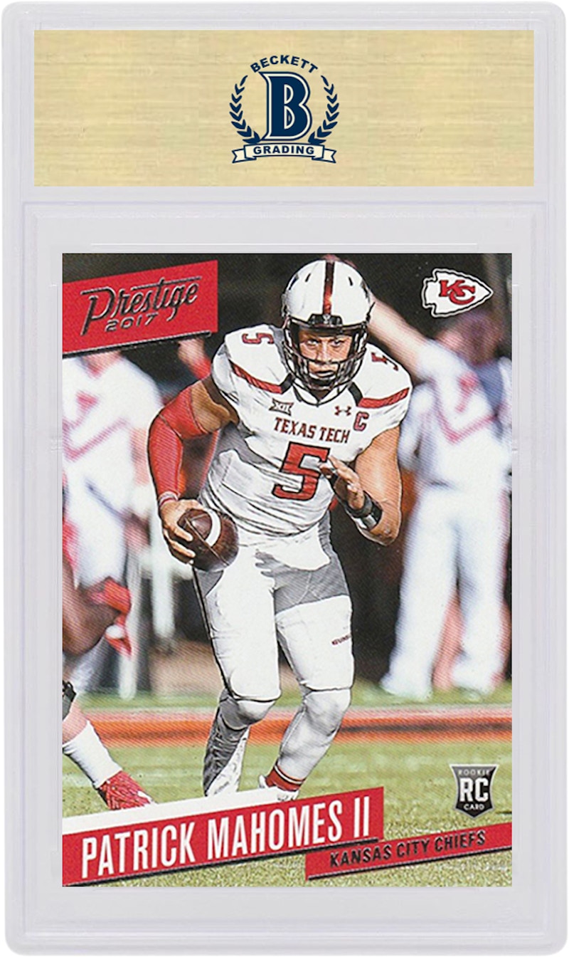 Patrick Mahomes 2017 Panini Prestige Rookie #232 (PSA or BGS Graded)