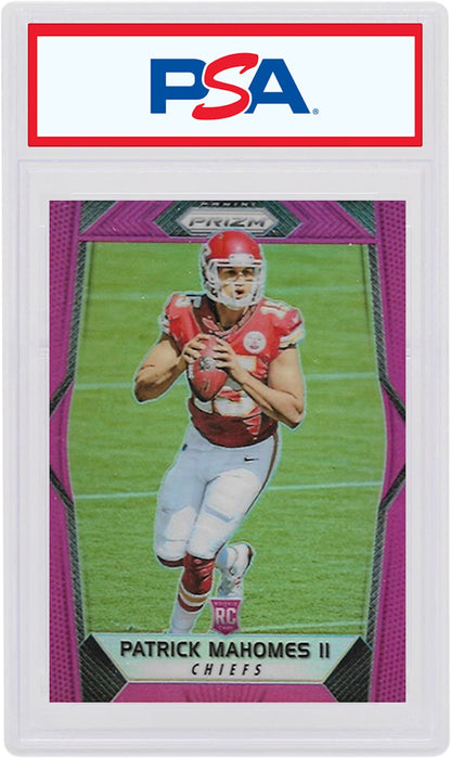 Patrick Mahomes 2017 Panini Prizm Rookie Pink #269 (PSA or BGS Graded)