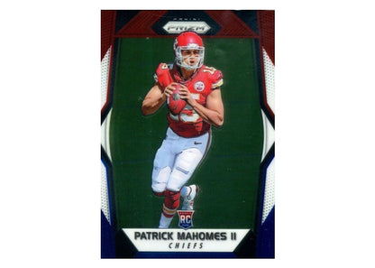 Patrick Mahomes 2017 Panini Prizm Rookie Red/White/Blue #269 (Ungraded)