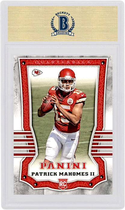 Patrick Mahomes 2017 Panini Rookie #104 (PSA or BGS Graded)
