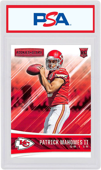 Patrick Mahomes 2017 Panini Rookies & Stars Rookie #201 (PSA or BGS Graded)