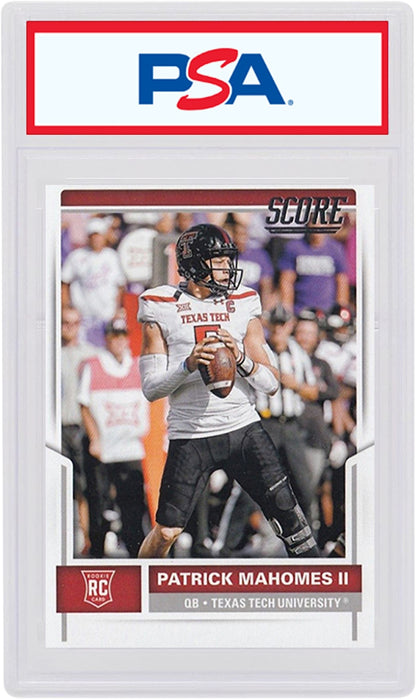 Patrick Mahomes 2017 Panini Score Rookie #403 (PSA or BGS Graded)
