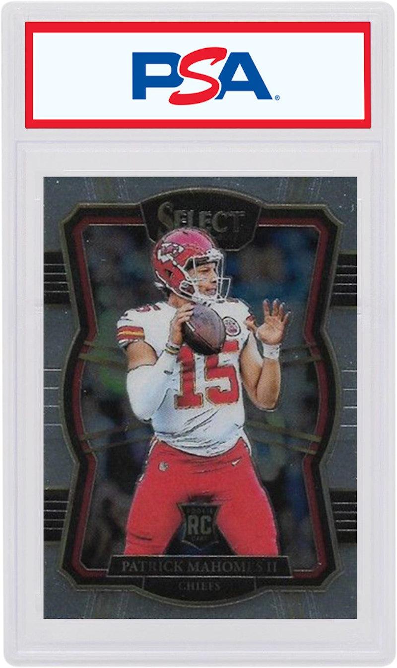 Patrick Mahomes 2017 Panini Select Rookie #103 (PSA or BGS Graded)