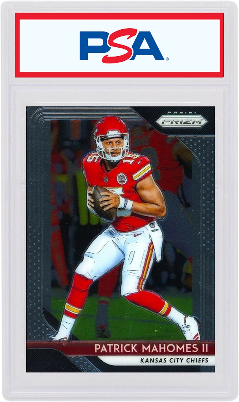 Patrick Mahomes 2018 Panini Prizm #102 (PSA or BGS Graded)