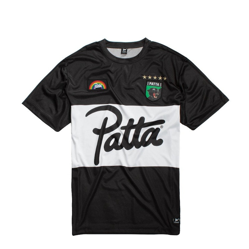 Patta Football Jersey Black