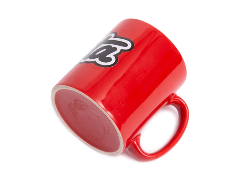 Patta Script Logo Outline Mug Racing Red