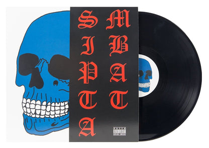 Patta Soundsystem X Smib Script Logo Hooded Sweatshirt With Vinyl Black
